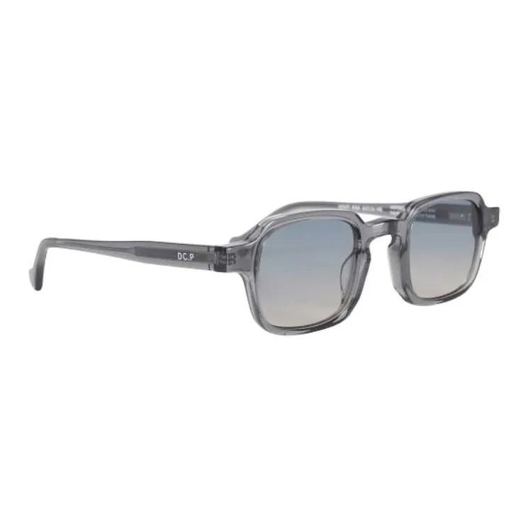 District Vision Acetate Metal Square Sunglasses Unisex Blue-1