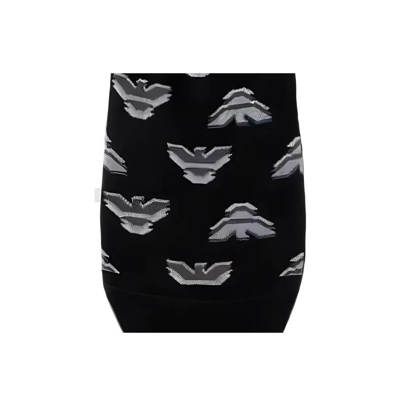 EMPORIO ARMANI SS25 No Show Socks Men's 3 Pack Black-2
