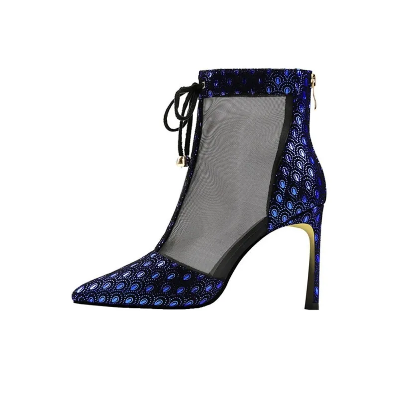 Zomila Ankle Boots Women's Blue-0
