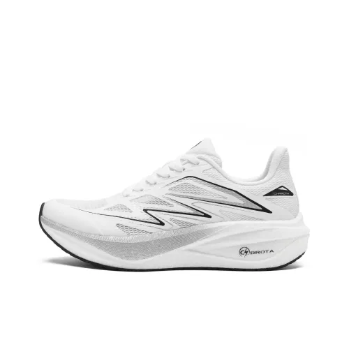 CHRROTA Low Top Running Shoes Unisex Silver White Swift Fly