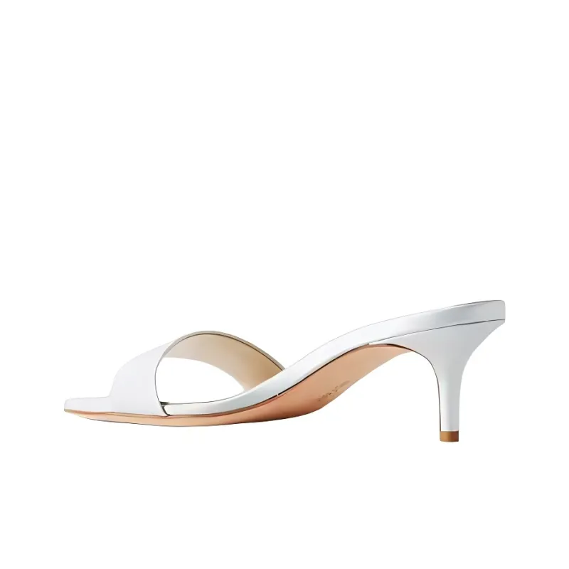 Aeyde Slide Slippers Women's Ecru-2