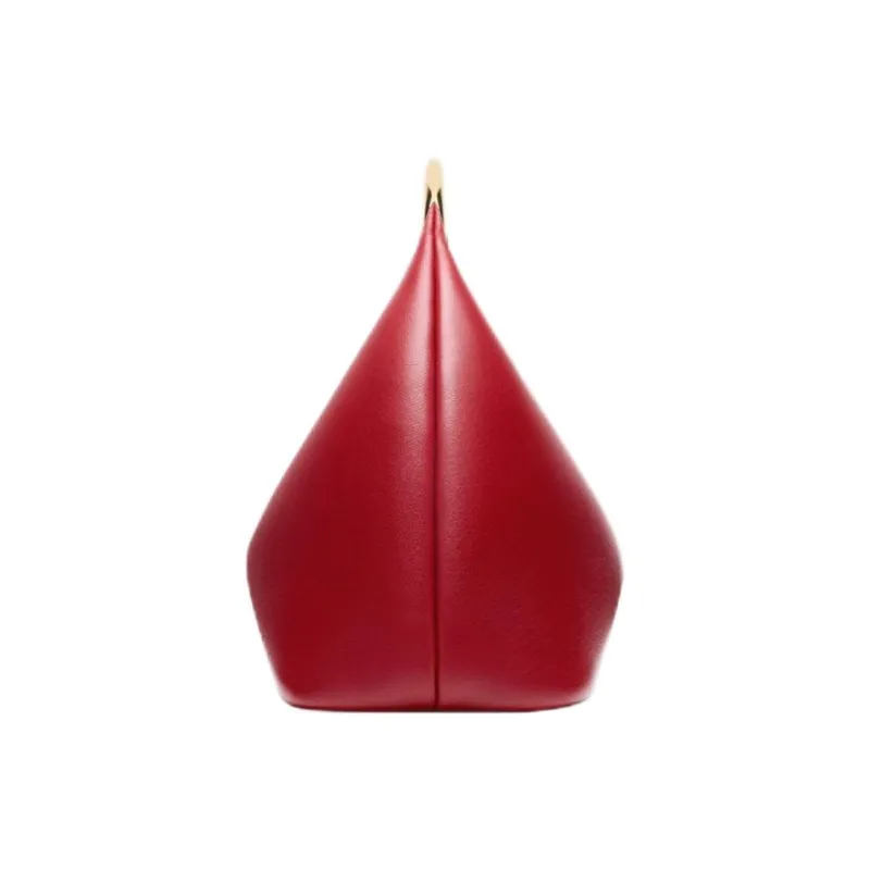 Jacquemus Sheepskin Handbag Trumpets Women's Red-1