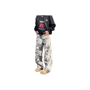 CORNILOT Jeans Unisex Gray White