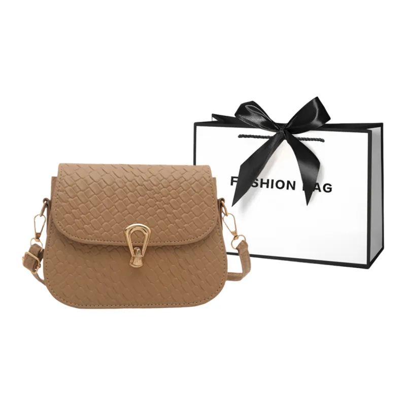 LETOO PU Crossbody Bag Women's White/Khaki/Black/Red-2