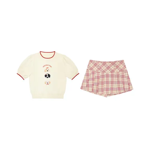 FLIM Two Piece Skirt Sets Women's