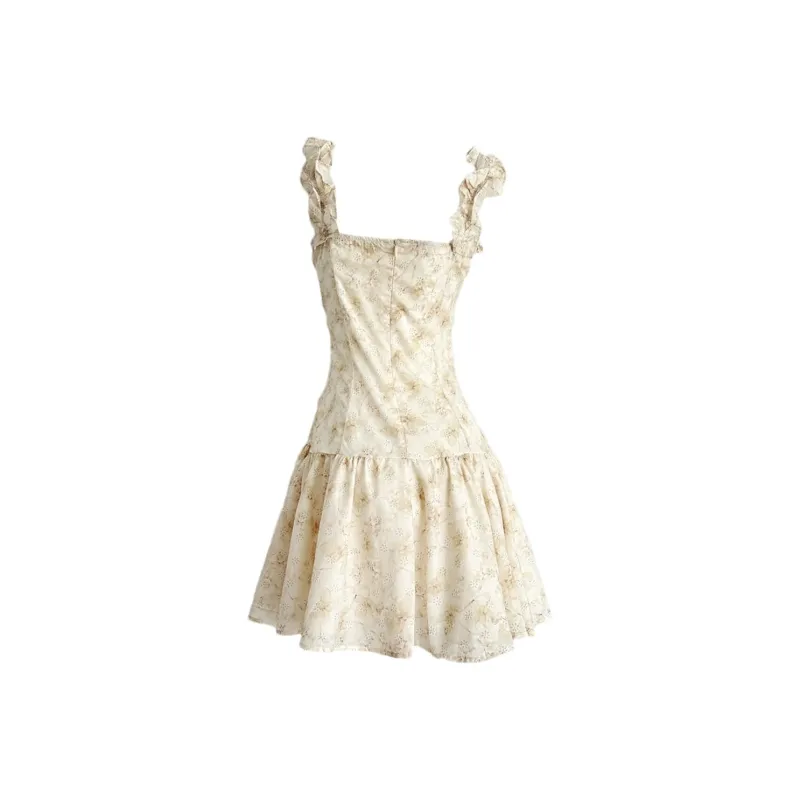 KYKW Slip Dresses Women's Light Yellow-1