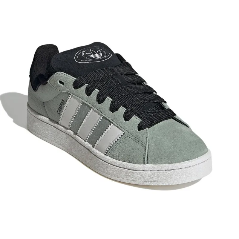 Adidas Campus 00s Silver Green Crystal White-2
