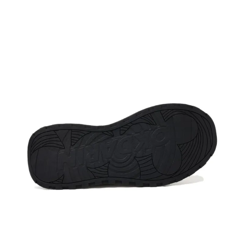 POPULAR ROUSE PR Low Top Skateboard Shoes Men's Black-6