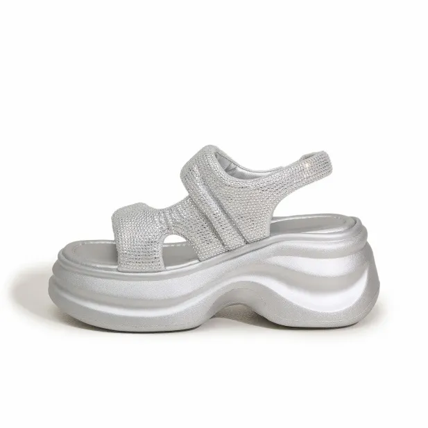 Milan Love Song One Strap Sandals 8cm Women's-0