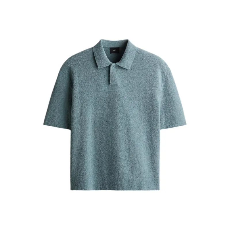 H&M Polo Shirts Men Green-0