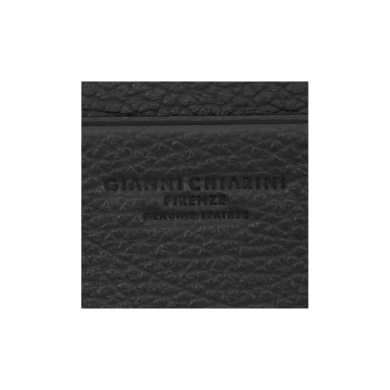 GIANNI CHIARINI Leather Wallet Women's Black-6