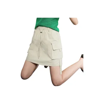 FAWENXIANGZI Summer Casual Short Skirts Straight Women's