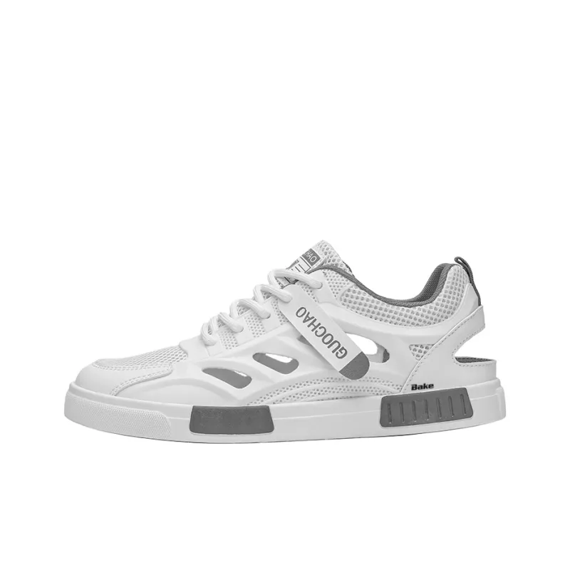 BAKE Slip Resistant And Breathable Low Top Skateboard Shoes Men's-0