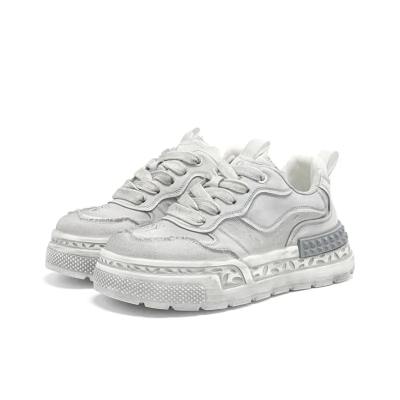 NAVIGARE Low Top Casual Shoes Men's Gray-4