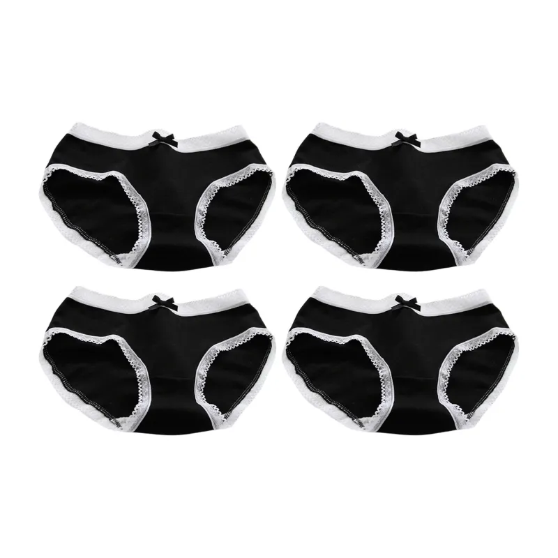 Flowers In Water Underpants Women's 4 Pack-17