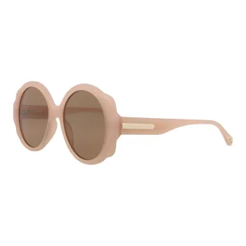 Chloe Round Sunglasses Women's Pink