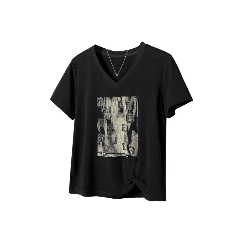 TOUCH T Shirts Women's Black-0