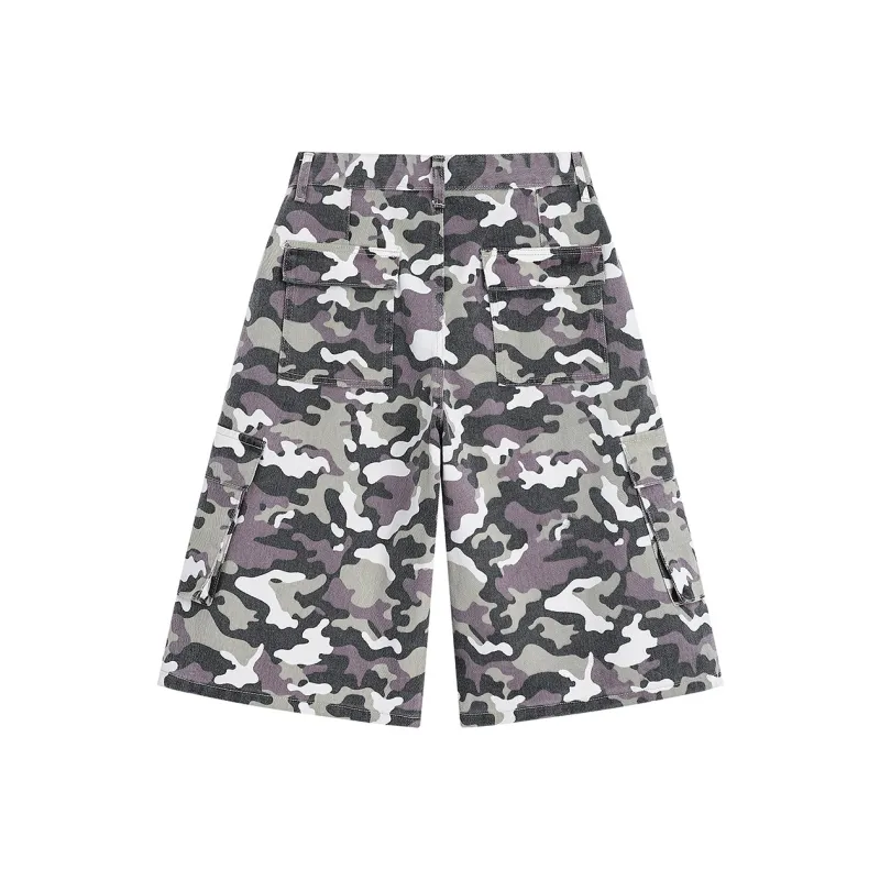 MUSCLETECH Cargo Shorts Unisex Camouflage-1