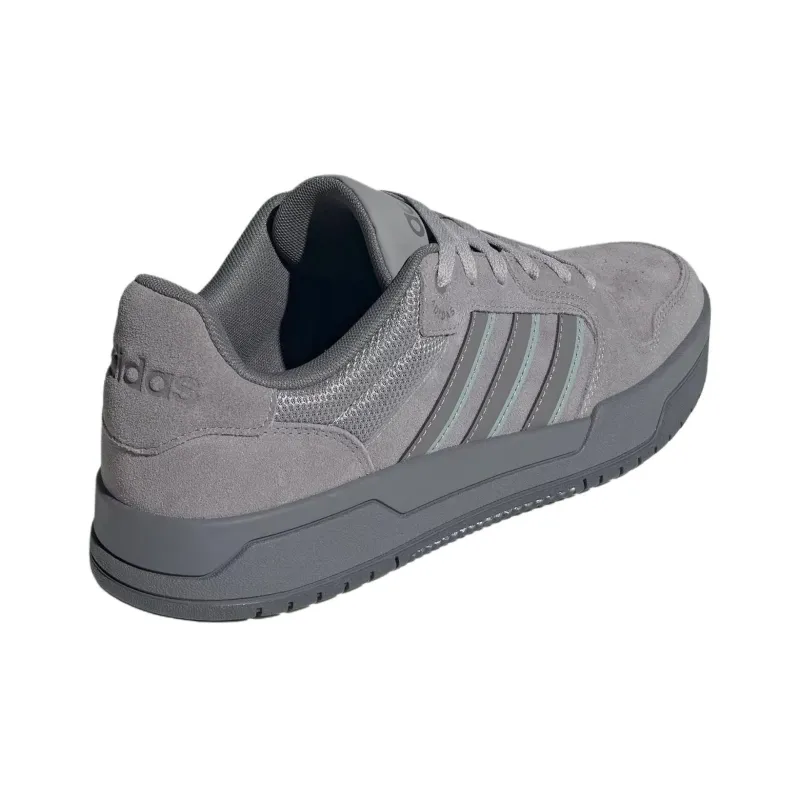 Adidas ENTRAP Anti Slip Wear Resistant Low Top Skateboard Shoes Unisex Gray-3