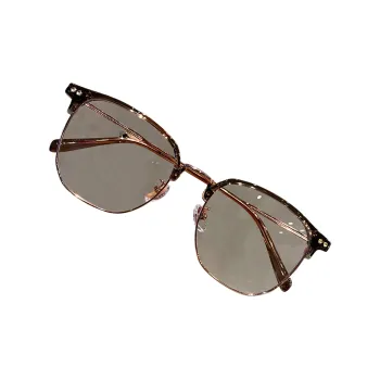 Cranta Komeia TR/Memory Plastic Metal Oval Sunglasses Women's