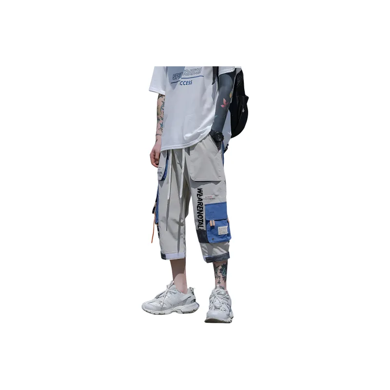 SZSX Cargo Shorts Unisex Apricot-1