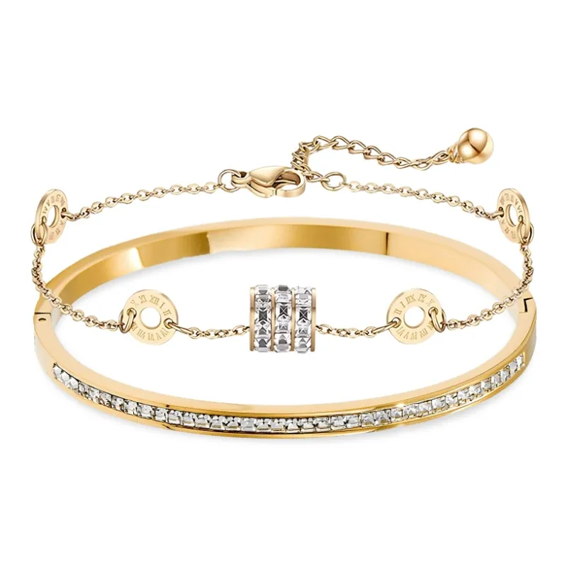 GUDS GAVE Zircon Bracelets Women's-4
