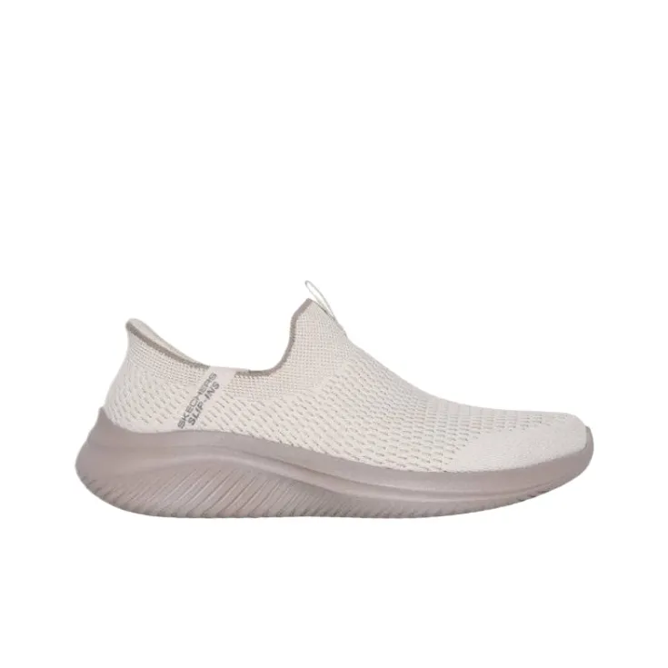Skechers Ultra Flex 3.0 Low Top Casual Shoes Men's Ecru-1