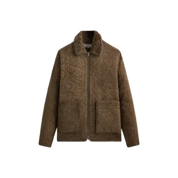 KITH Archer Shearling Jacket Men's Shaft Silo