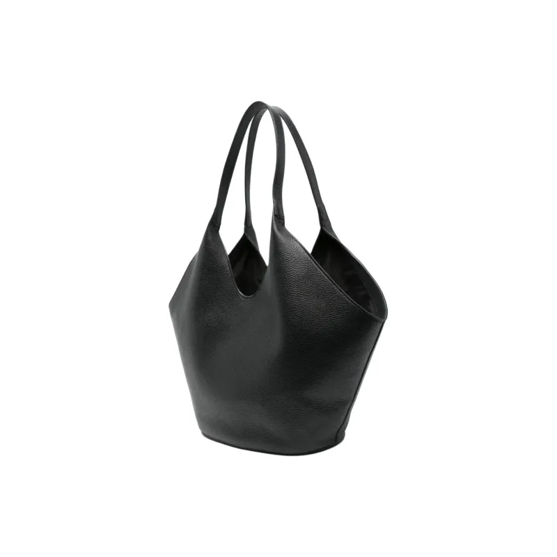 AESTHER EKME Calfskin Tote Bag, Shopping Bag, Shoulder Bag Women's Black-1