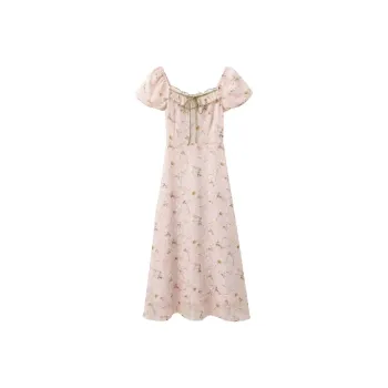 Zukizuki Short Sleeved Dress Women's
