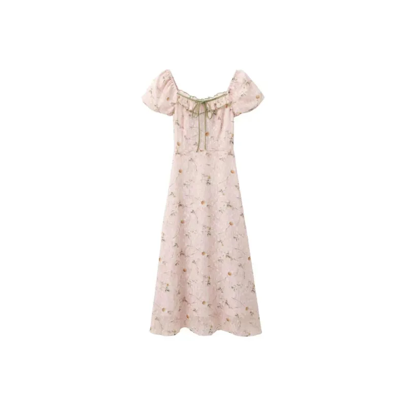 Zukizuki Short Sleeved Dress Women's-0