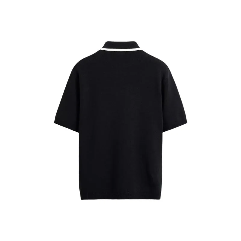 ZARA Polo Shirts Men Sea Blue-1