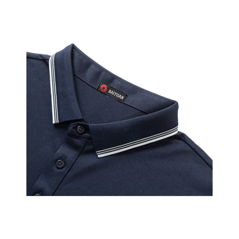 BaiYuan Trousers Polo Shirt Unisex-7