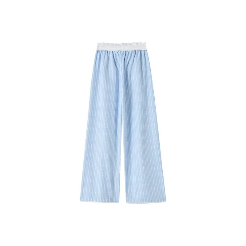 FLIM Casual Pants Women's Sky Blue-1