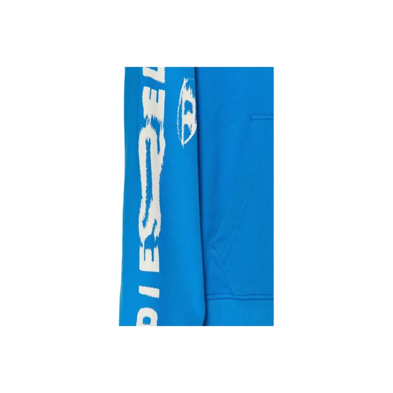 DIESEL Sweatshirts Men Blue-2