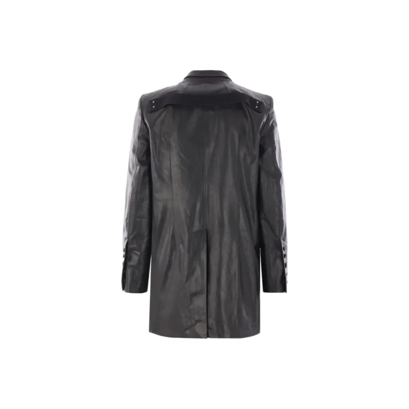 RICK OWENS Giacca In Pelle Lido Jacket-1