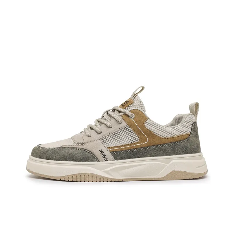 LINGPAO Low Top Skateboard Shoes Men's-5