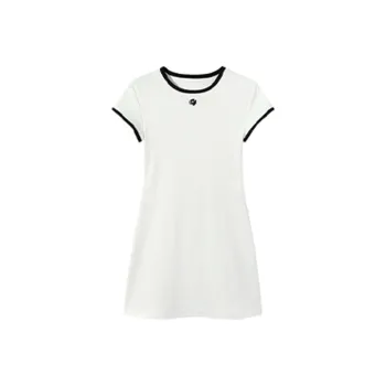 GUOZHEN Short Sleeved Dress Women's