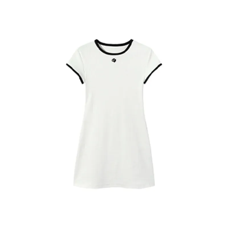 GUOZHEN Short Sleeved Dress Women's-0