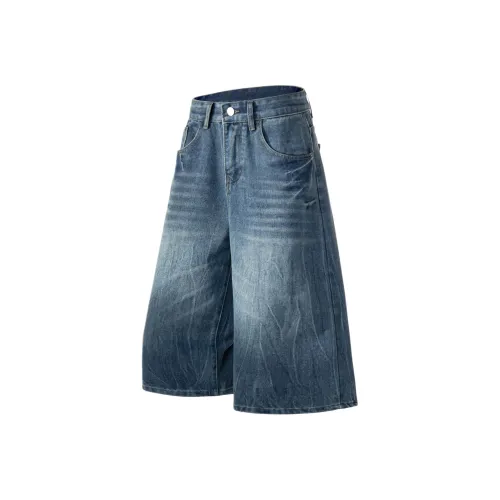IN'S Denim Shorts Unisex