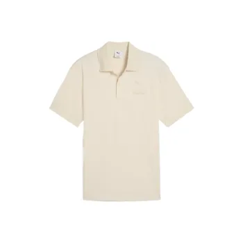 PUMA PorscheEssentials Polo Shirt Men's Ecru