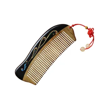 DALONG African Blackwood Wooden Comb Unisex