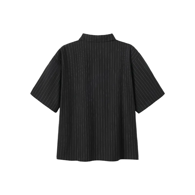 WAYNEXZAVIER Polo Shirts Men Black-1