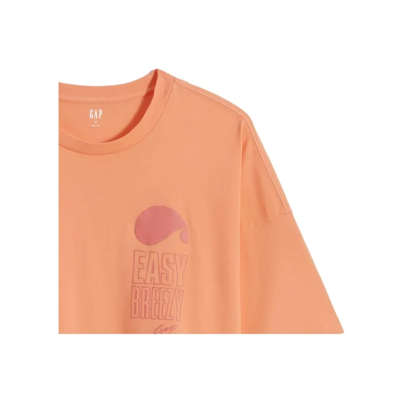 GAP T Shirts Unisex Orange-2