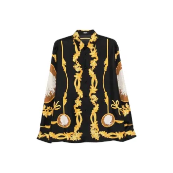VERSACE Shirts Men Black