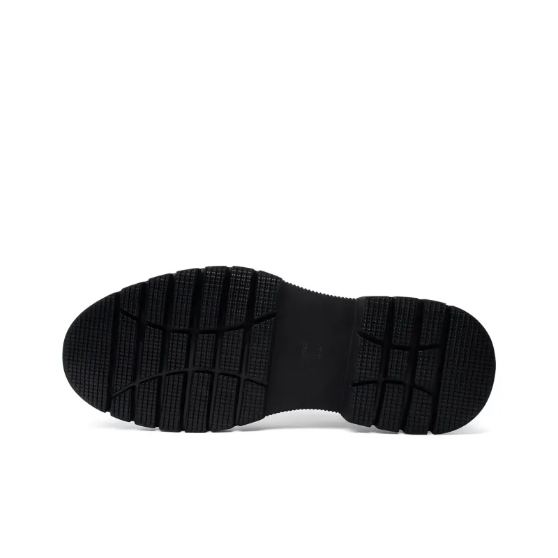 FED Men's Casual Shoes Men Low Top Black/Brown-11