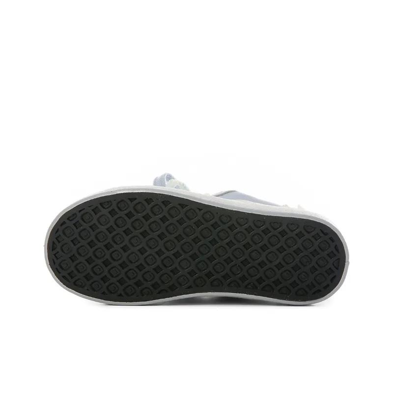 The New Age Family Low Top Skateboard Shoes Women's Yellow Blue-4