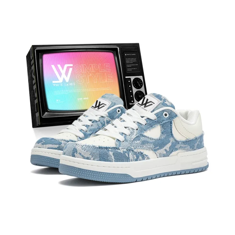 White Sands Low Top Skateboard Shoes Unisex-6
