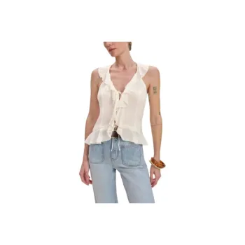 Reformation Tank Tops Women's Cream