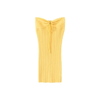 CHUU Sleeveless Dresses Women's Light Yellow